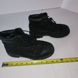 Timberland Men's Black Leather Boots